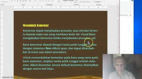 Pemrograman Komputer Dengan Bahasa Visual Basic