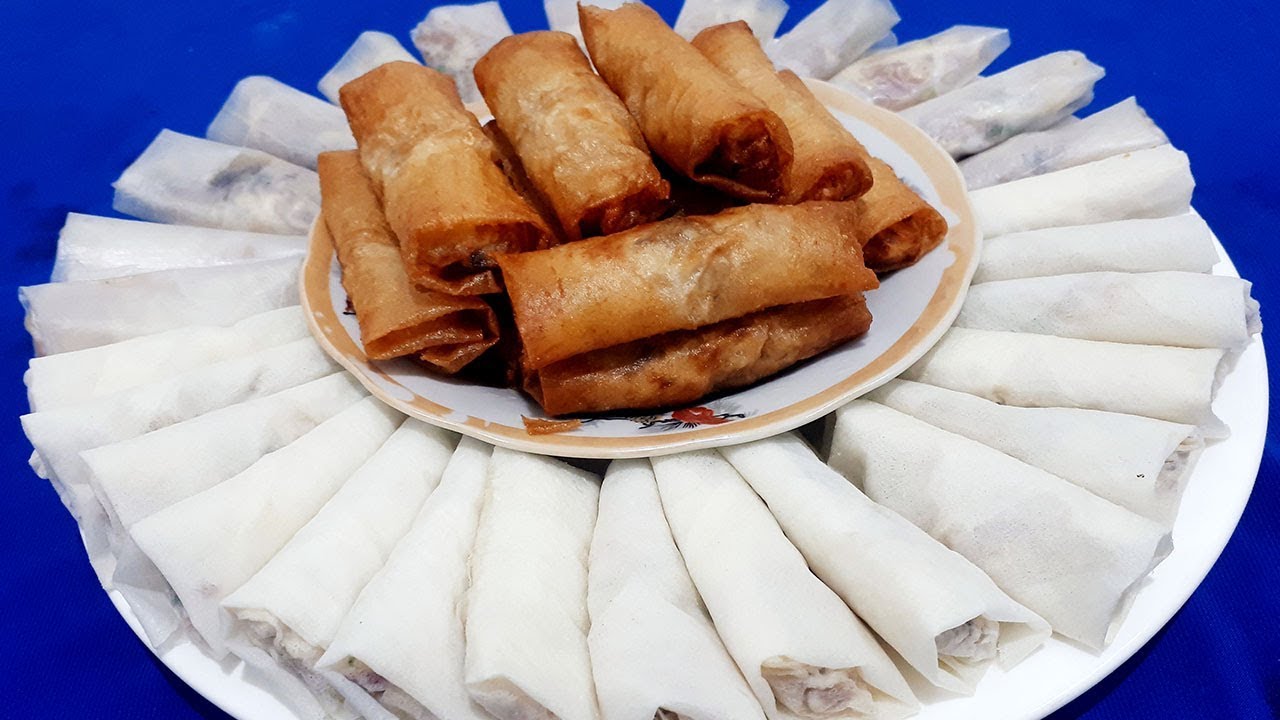 Bí quyết làm CHẢ GIÒ BÁNH TRÁNG BÍA thật giòn và ngon by Hồng Thanh Food