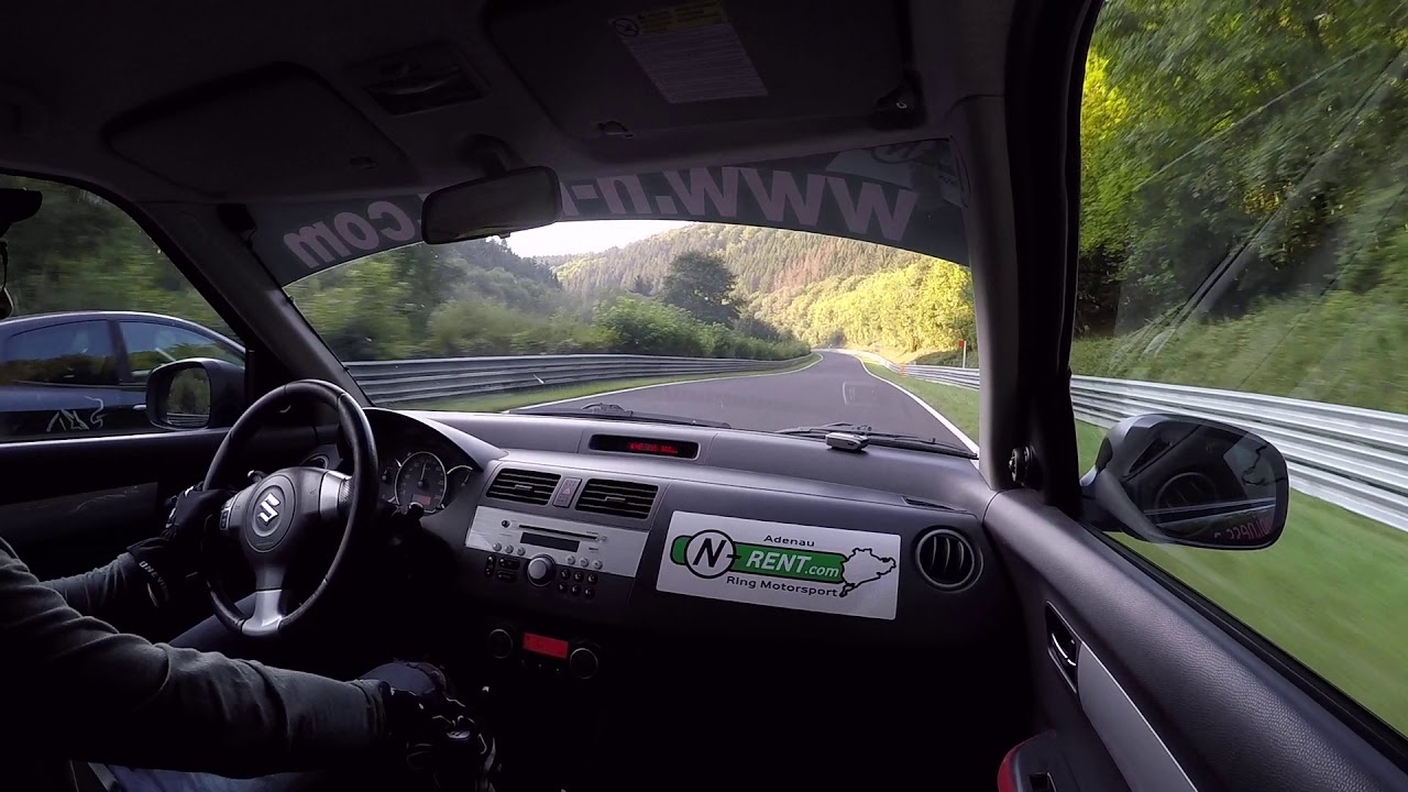 Nurburgring swift 1.6 stock 9.40 best lap