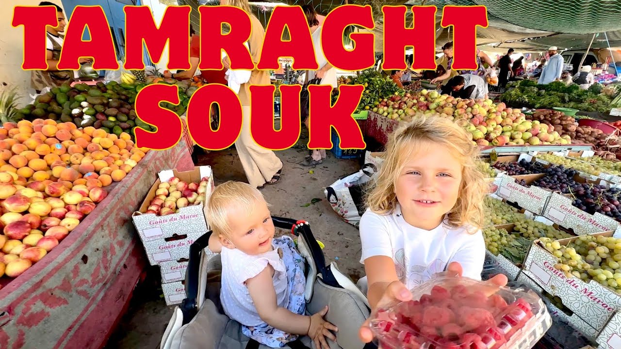 Our First Tamraght Souk Visit in 1.5 Years… and Baby’s First Ever!