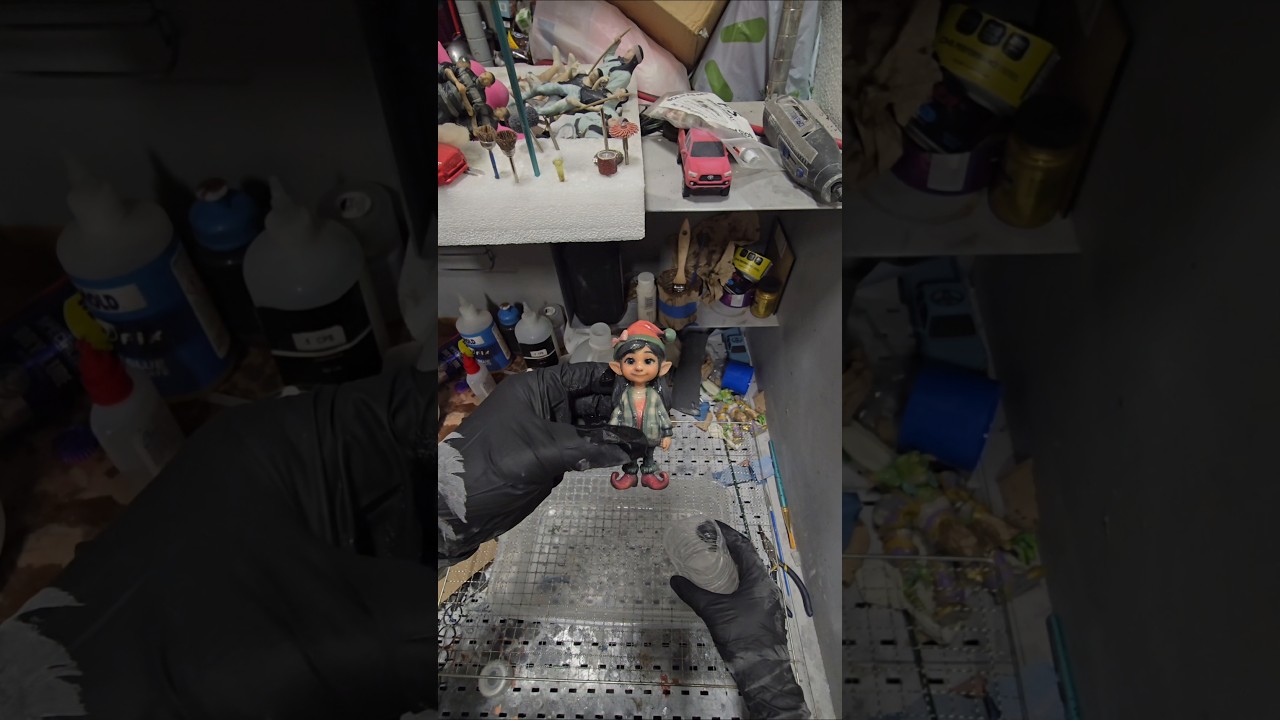 Part 6: Color Comes Alive 🎨🖨️ | Pouring Hardener on ZCorp 3D Print 