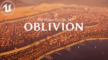 The True Scale of Anvil | Oblivion in UNREAL ENGINE 5! [4K]