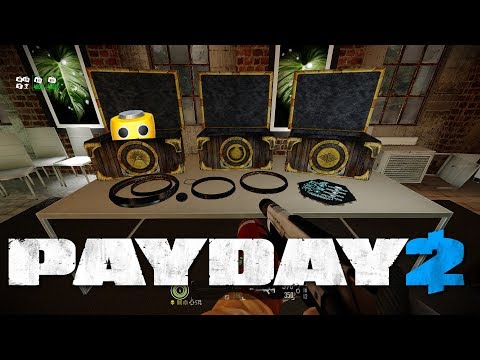 PAYDAY 2 - Safehouse - How to Open Coffers, Use the Tablet, and What They Mean (Payday 2 gameplay)