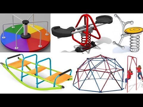 Metal playground equipment design ideas