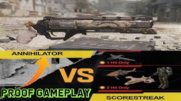 Codm Annihilator vs VTOL vs XS1 Goliath | New Operator skill vs All scorestreak 😱 codm | Codm hindi