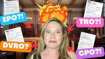 4 Types of Domestic Violence Restraining Orders & How to Get Them DROPPED