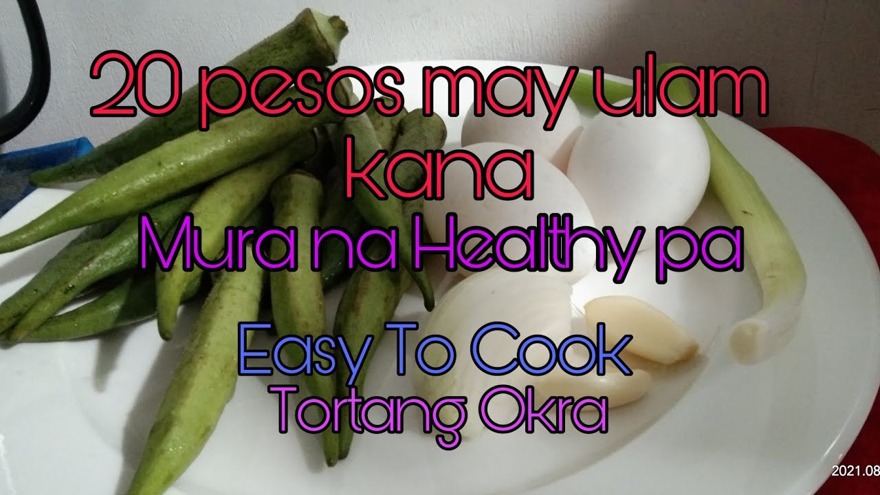 How to Cook Tortang Okra/Easy Recipe YouTube