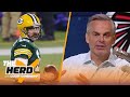 Aaron Rodgers is 'mostly' interested in Green Bay, should Falcons draft QB? — Colin | NFL | THE HERD