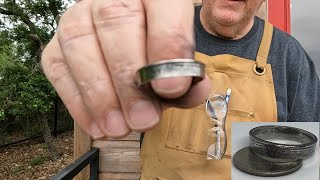 Making a Coin Ring from a Tx Quarter