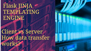 Flask Jinja Template and Client Server Data Transfer | Machine learning flask web app in python