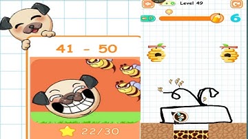 SAVE THE PUPPY: pet dog rescue || level 41 to 50 || gameplay walkthrough || ios,Android #firgaming