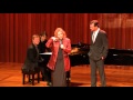 Guildhall Masterclass: Renée Fleming Vocal Masterclass - Daniel Shelvey