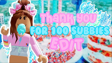 THANK YOU FOR 100 SUBSCRIBERS EDIT! 😉 | Sunset Theater ★