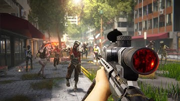 SNIPER ZOMBIE 3D Game 2023 - part 1 Gameplay Walkthrough Andriod & iOS