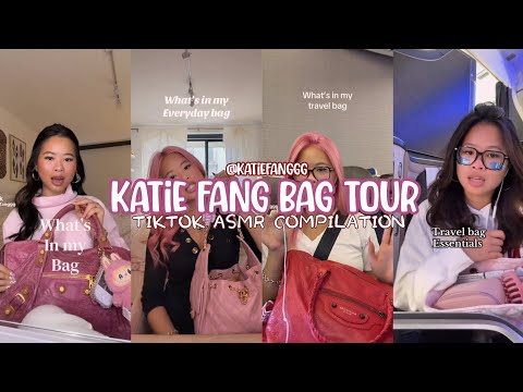 Katie Fang’s BAG TOUR 🎀| TikTok ASMR Compilation thumbnail