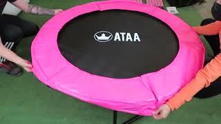 ATAA Cama elástica Infantil 250 - Rosa - Trampolín para niños y niñas con  Red de Seguridad Ideal para Exterior : : Juguetes y juegos