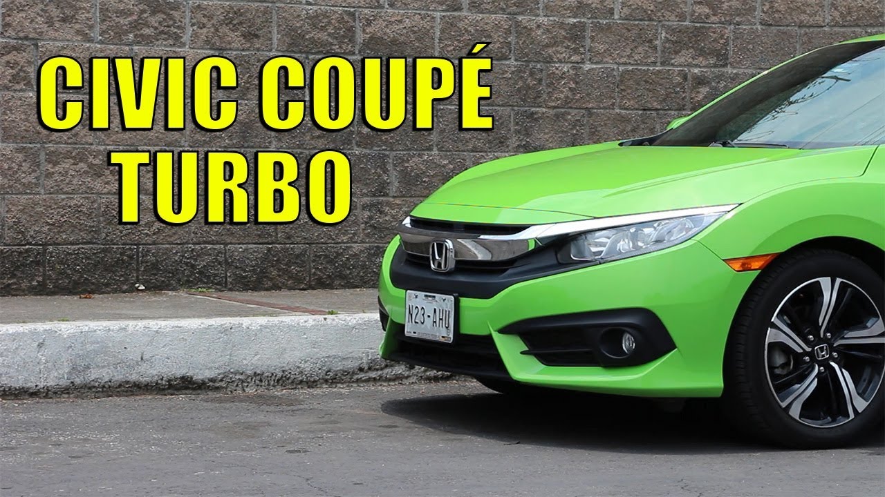 Prueba de Manejo Honda Civic Coupé - YouTube