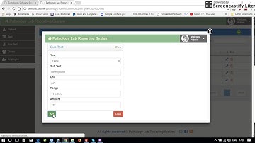 Pathology Lab Reporting System