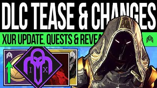 Destiny 2 | NEW DLC TEASERS! Xur UPDATED! Double Points, Year 4, New Glitches, SECRETS u0026 More!