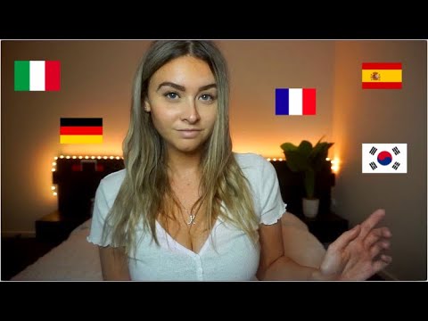 ASMR In Different Languages 