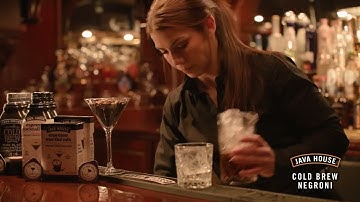 Java House Cold Brew Cocktail Recipe: Cold Brew Negroni