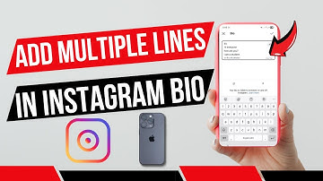 How To Add Multiple Lines In Instagram Bio on iPhone