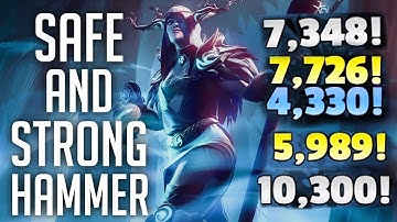 DAUNTLESS - Safe And Strong Hammer Build (Lot of DMG)