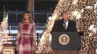 Celebrity President Trump Delivers Remarks at the National Christmas Tree Lighting Ceremony Profile