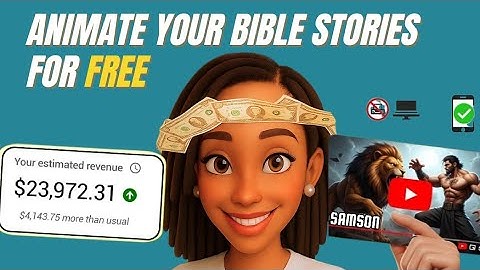 Create Viral Animated Bible Stories Using AI (Totally Free & Super Easy!) Step by Step Tutorial