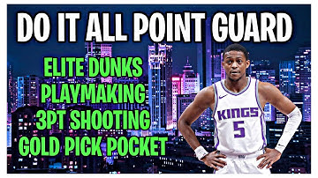 BEST POINT GUARD BUILD 2K22 NEXT GEN (ALL AROUND OFFENSIVE PLAYMAKER)