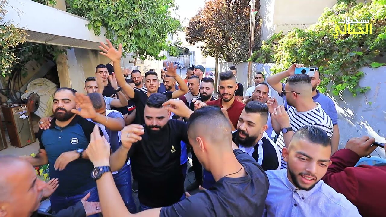 زفة العريس شرف ابو شريف والشاعرين ابو الناجي و ابو الرجا   مخيم جنين T Aljabaly2021