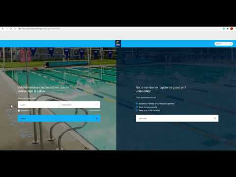 Perfect Gym Learn To Swim Online Enrolment Video