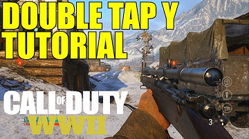 How To Shoot Instantly After Insta Swap / YY in WW2 - Double Tap Y in COD WWII Tutorial