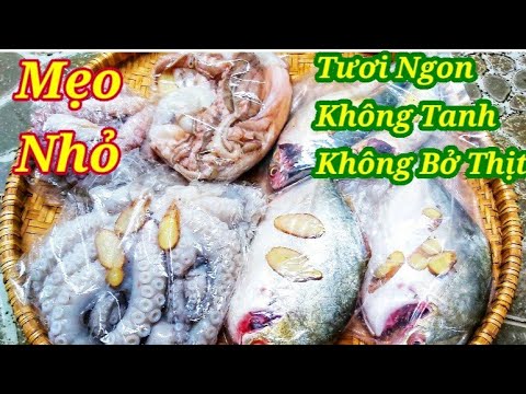 Video: Cách Bảo Quản Cá Trong Tủ Lạnh