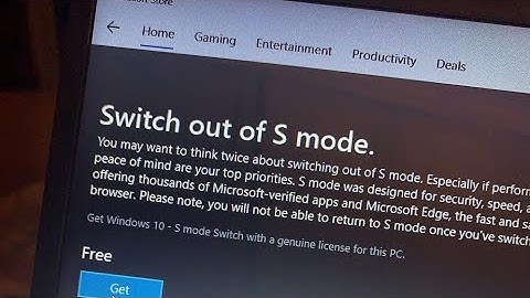 How To Disable S Mode On Windows 10 / Windows 11!