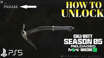 How to Unlock Pickaxe MW2 Pickaxe Unlock | How to Get Pickaxe MW2 | MW2 How to Get Pickaxe Warzone 2