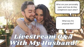 Jewish Husband And Wife Talk SEX As Conservatives - Livestream Q&A With My Husband