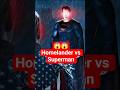Superman vs Homelander: The Heat Vision Lie! Homelander Is Nothing Like Superman || #shorts