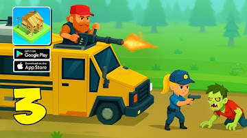 City Of Survivors - Gameplay Walkthrough Part 3 - Zombie Survival Strategy! (iOS, Android)