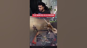 the new RE45 is INSANE😭 #eapartner #apexlegends