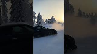 Arctic GTR 🥶 #nissan #gtr #r35 #snow