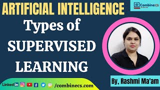 Artificial Intelligence | Types of SUPERVISED LEARNING | UGC NET EXAM | Computer Science