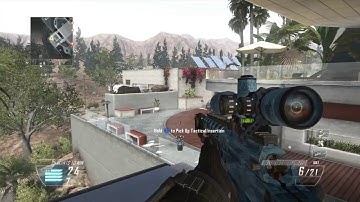 Call of Duty Black Ops 2 Knife Flip Trickshot Tutorial!