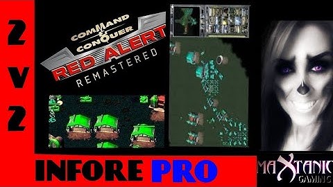 2 on 2 Command & Conquer Red alert Remastered PRO INFORE ON STEROID