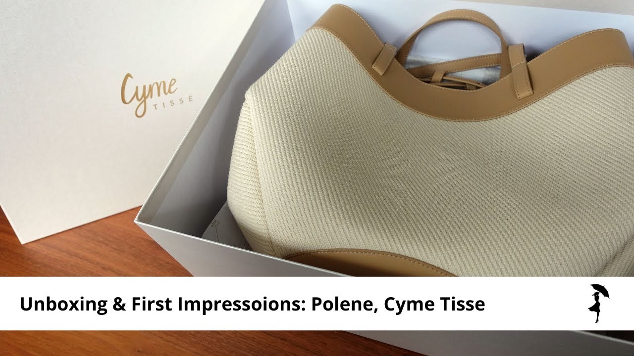 NEW DESIGNER HANDBAG  Unboxing & First Impressions: Polene Cyme Tisse 