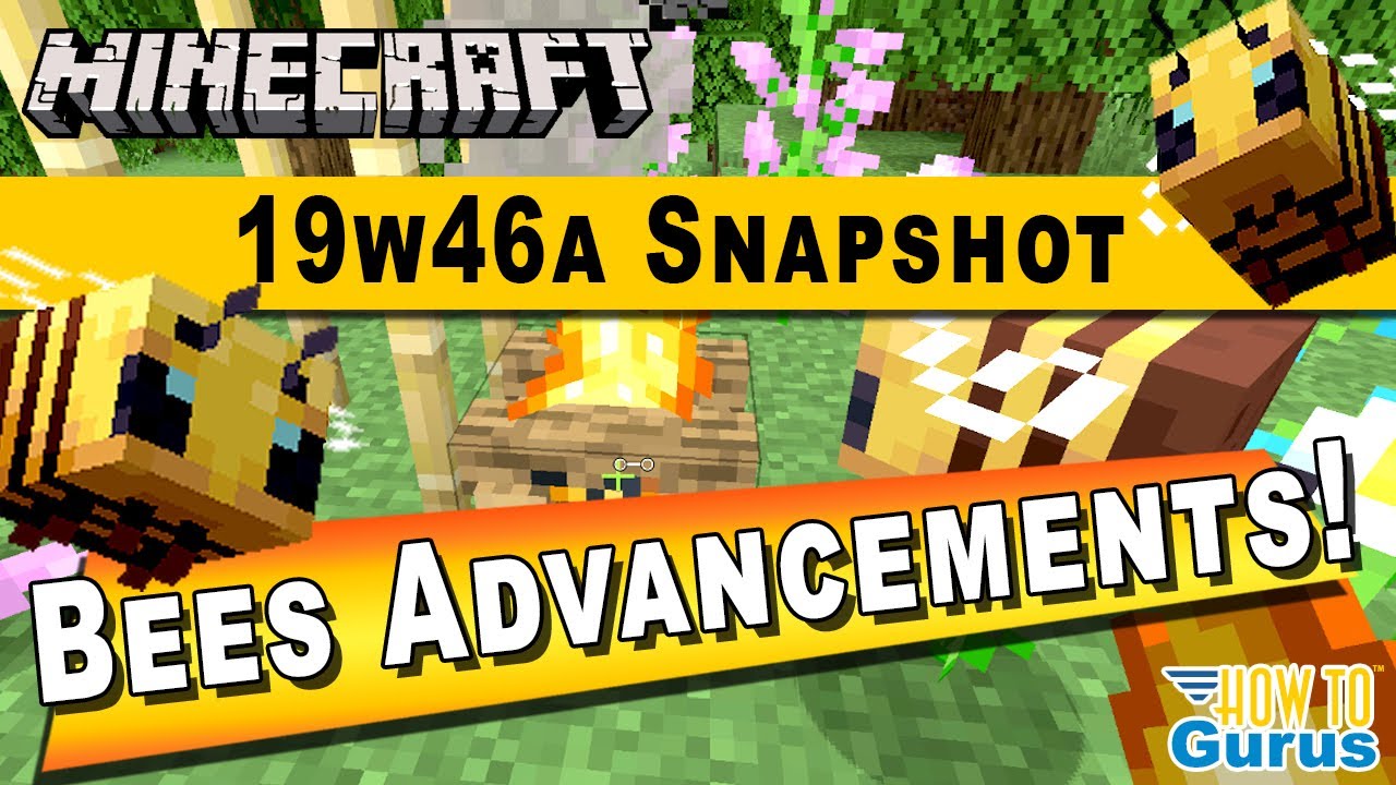 Minecraft Snapshot 19w46a New Update Minecraft Bees Advancements Snapshots Minecraft Tutorial Minecraft Minecraft Snapshot 19w46a New Update Minecraft Bees Advancements Snapshots Minecraft Tutorial Minecraft