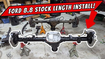 Ford 8.8 Installation Made SIMPLE into your S10 LS Project - NO CUTTING NEEDED!