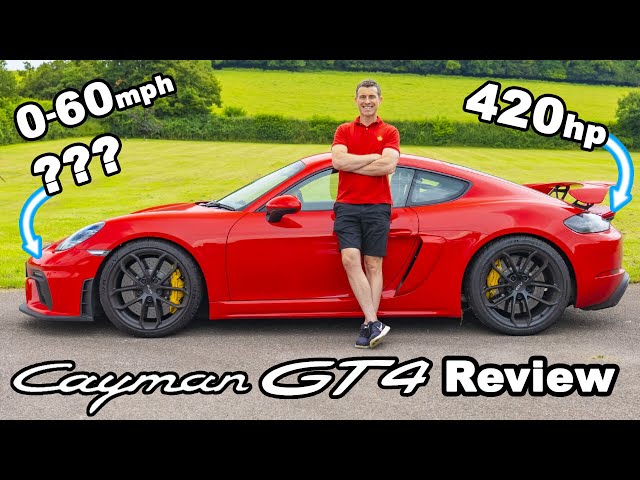 2023 Porsche 718 Cayman GT4 Review: Saved By The Stick