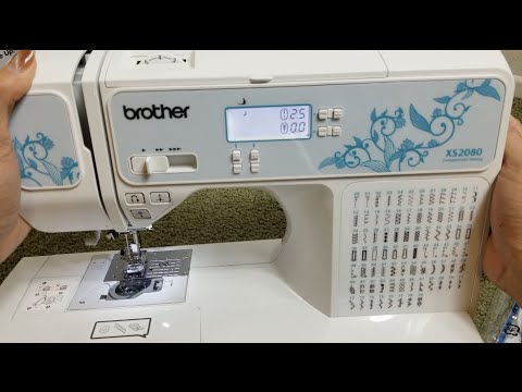 My new Brother CS6000i sewing machine – video review – Sew Simple Bags