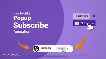 How To Make Animated Subscribe Button For YouTube Channel | Alight motion + Ps cc Tutorial